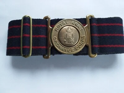 £25 • Buy British Army RAOC Royal Army Ordnance Corps Stable Belt Hobson & JR Gaunt