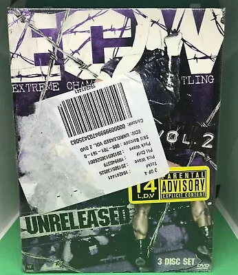 WWE: ECW Unreleased Vol. 2 (3-Disc Set DVD 2013) Brand New • $16.90
