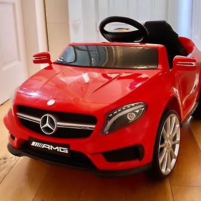 £103.99 • Buy Kids Electric Car Kids Ride-On Car 6V Licensed Mercedes Benz-Red