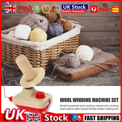 £13.99 • Buy Yarn Winder Fiber Thread Winding Machine DIY Sewing Making Tools For Household H