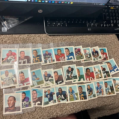 $8 • Buy (32) 1964 Wheaties Football Stamp / Card Lot -- Nice Starter Set -- RARE !!!