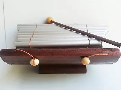 Xylophone 8 Note Percussion Musical Instrument Hand Made Wood Bali Balinese • $12.99