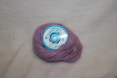 100% Angora Yarn Vendome - Lilac Purple - 27yds - La Boule De Neige Cachet Bleu • $8