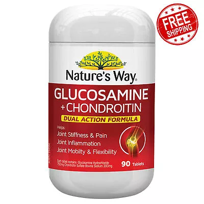 Nature’s Way Glucosamine Plus Chondroitin 90 Tablets • $28.34