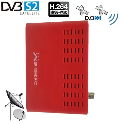 FTA H264 DVB-S2 Mini Satellite Decoder HD 1080P TV Receiver DVB S2 • $21.90