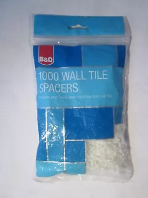 B&Q 1000 X 2mm Wall Tile Spacers. New. • £2