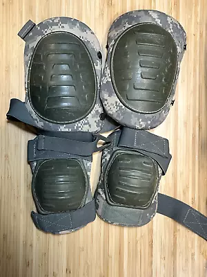 US Military Army Knee & Elbow Pad Set (KEPS) ACU RFI Issue McGuire-Nicholas • $26