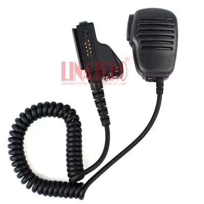 Mini Speaker Microphone Mic PTT Motorola Walkie Talkie XTS2500 XTS3000 XTS5000 • $23.95