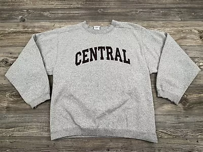 VTG 80s Central Michigan University Crewneck Sweatshirt Adult Medium USA Made • $19