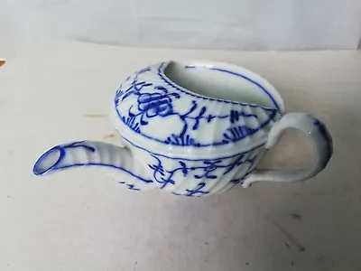 Antique ? Invalid Feeding Cup Side Handle Germany T Lion Mark Dresden Flow Blue  • £65