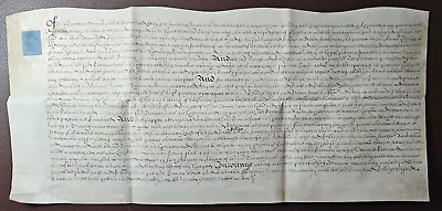 17th? Or 18th? C Vellum Indenture For Hullavington? Wiltshire • £14.99