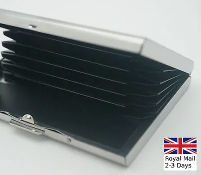 £4.09 • Buy Aluminum Business ID Credit Card Portable Holder Case Box Mini Wallet