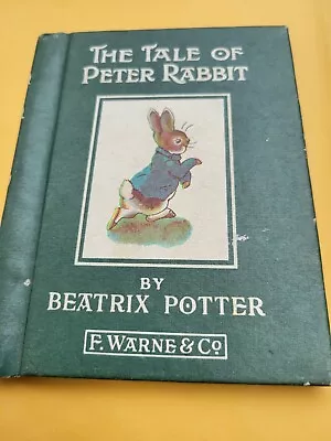 The Tale Of Peter Rabbit Vintage Rare Small  Pocket Size Book Beatrix Potter • $30