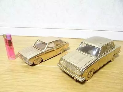 80s Vintage Toyota Corolla Deluxe Gold Plated Ashtray Old Car #845f1c • $302