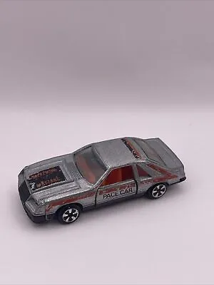 Vintage Kidco Diecast Ford Mustang Pace Car 1981 Casting Fox Body Silver • $4.99