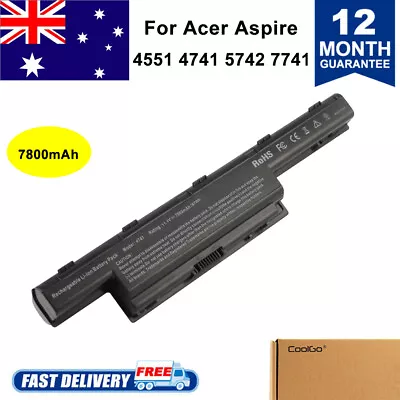 9 Cell Battery For Acer Aspire 7741 4740 4251 5741 5742 5750 5749 Laptop AS10D81 • $35.99