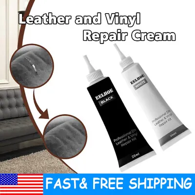 Leather Vinyl Repair Paste Filler Cream Putty Gel For Car Seat Sofa Shoes Jacket • $8.18