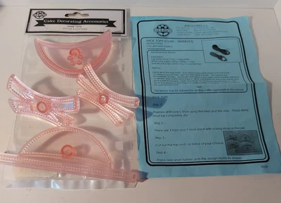 £4 • Buy JEM Shoe Top Cutters (code 106MO23) Set Of 4 With Instructions 