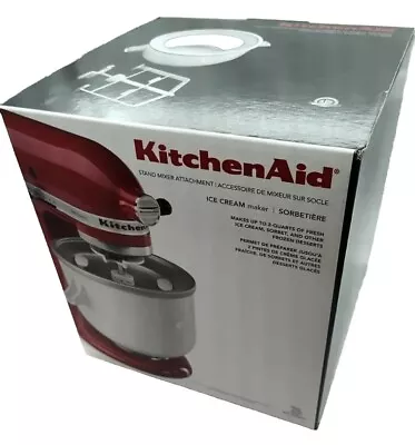 KitchenAid KICA0WH 2qt. Ice Cream Maker • $69.99