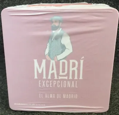 1 Pack MADRI EXCEPCIONAL - BEER MATS Aprox 100  Brand New Sealed  • £9.50