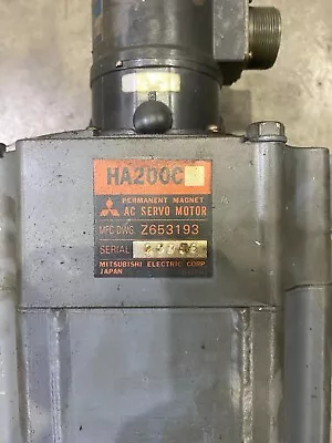 Mitsubishi HA200C Servo Motor Z-Axis Mazak Mazatech V-515 • $300