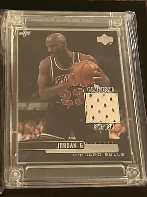 2022-23 Jersey Fusion Michael Jordan Bulls 1987-88  Game Worn Rare UD Card • $57