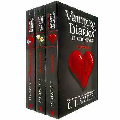 Vampire Diaries The Hunters Collection 3 Books Set By L. J. Smith (8 To 10) NEW • £13.80