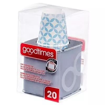 Goodtimes Cup Dispenser For 3 Oz And/or 5 Oz Cups With 20 Assorted Cups  • $20.22