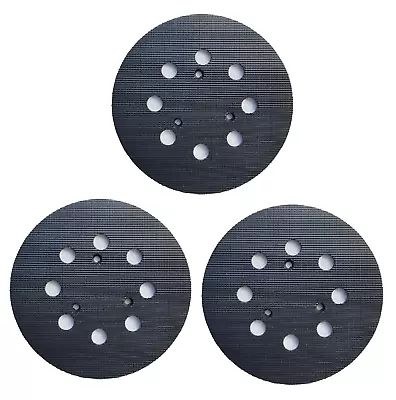 3pc 5  8 Hole Loop Orbital Replacement Sanding Pad Makita Dewalt 3 Screw NEW 8C • $21.98