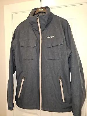 Marmot Whitecliff Jacket. Large (More XL 48 Chest) Blue. Waterproof. Ski Hike • £44.99