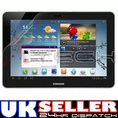 £3.95 • Buy 5 Pack Of CLEAR Screen Protector Guard For Samsung Galaxy Tab 2 10.1 P5100 P5110