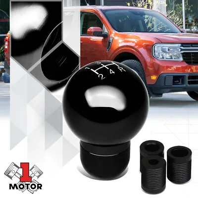 M8/M10/M12 5 Speed Short Shift Knob Ball Style Black Manual Gear Transmission MT • $9.88