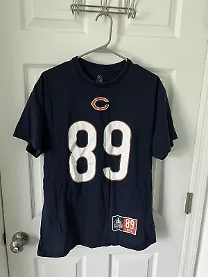 Mike Ditka Chicago Bears #89 Pro Football Hall Of Fame T Shirt Large Majestic • $17.49