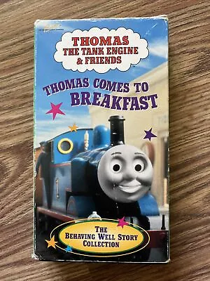 Thomas And Friends Thomas Comes To Breakfast VHS 1998 Rare • $40