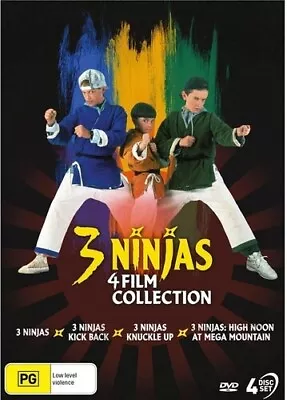 3 Ninjas: 4 Film Collection (4pc) / (ntsc Region 0) New Dvd • $53.99
