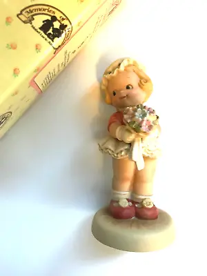 1993 Enesco Memories Of Yesterday 'i'm The Girl For You' Mint & Box • $10