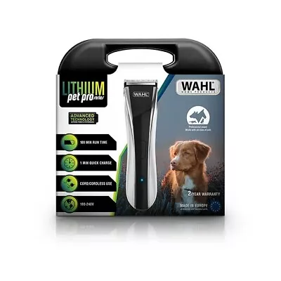 Wahl Lithium Pet Pro Series Dog Clipper • $145