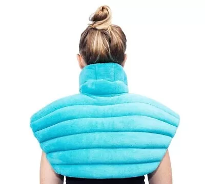 Hot Gel Beads Neck Warmer Microwave Weighted Shoulder Pain Relief  Therapy Wrap • £17.99