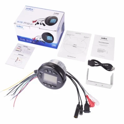 $58.59 • Buy Herdio 4  Boat Radio MP3 Car Audio Receiver Marine Stereo Bluetooth Waterproof 