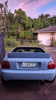 $159 • Buy JDM Honda Acura Delsol Del Sol EG2 Sir RB Ducktail Style Spoiler Wing B16a Eg1 