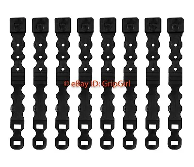 8 Pack/Lot Tactical Tailor Fight Light Short Black MALICE Clips MOLLE Kydex OTW • $19.95