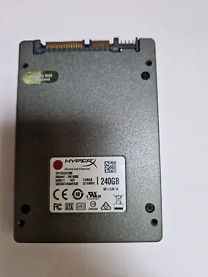 Kingston Hyperx 240GB SSD Solid State Disk Drive SATA III 6Gb/S Sh103S3/240G • £25