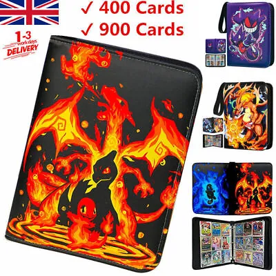 Trading Cards Album Pokemon 900 Cards Game Binder Book Collection Folder Holder！ • £7.52