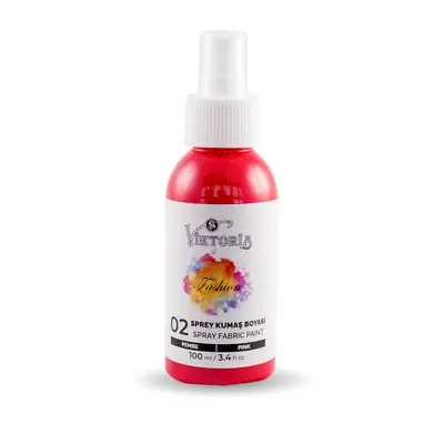 Viktoria Fabric Dye TEXTILE SPRAY Fabric Clothes Dye Easy Dye 100 Ml Tie Dye • £3.99