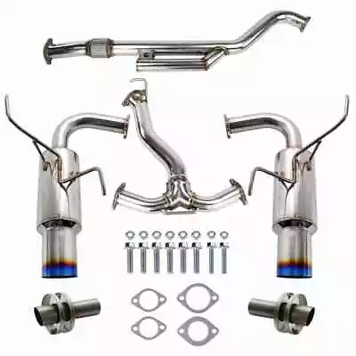 Invidia N1 Twin Outlet Single Layer Tip Catback Exhaust For 2022+ Subaru WRX • $963