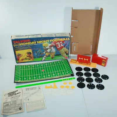 Vintage Mattel 1977 Talking ABC Monday Night NFL Football Game READ DESCRIPTION • $49.99