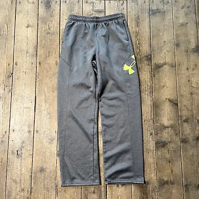 Under Armour Tracksuit Bottoms Y2K Vintage Sports Joggers Grey Mens XS • £12