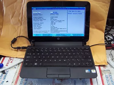 HP Mini 110 Intel Atom N455 1.66 Ghz/1GB Ram 160GB HDD Tested Work • $38.98