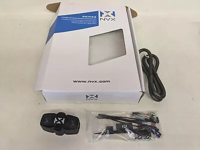 NVX XKIT44 4-Ch 4 Gauge Car Amplifier Install Pure Copper Amp Kit No Cables (ZB) • $29.99