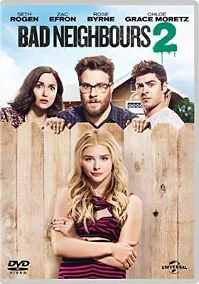 Bad Neighbours 2 DVD Seth Rogen (2016) • £1.95